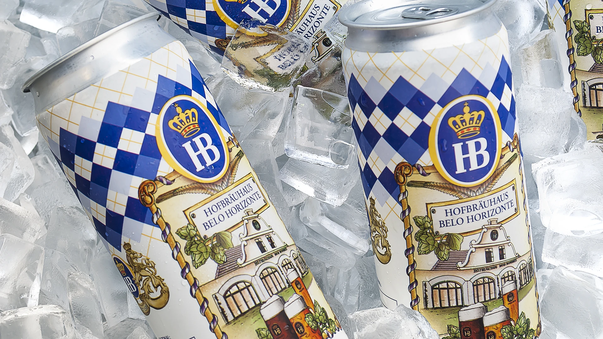 Design de Embalagem da cerveja Hofbrauhaus