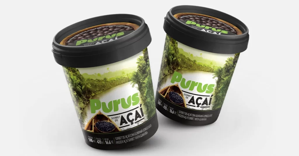 Design de Embalagens Purus Açaí