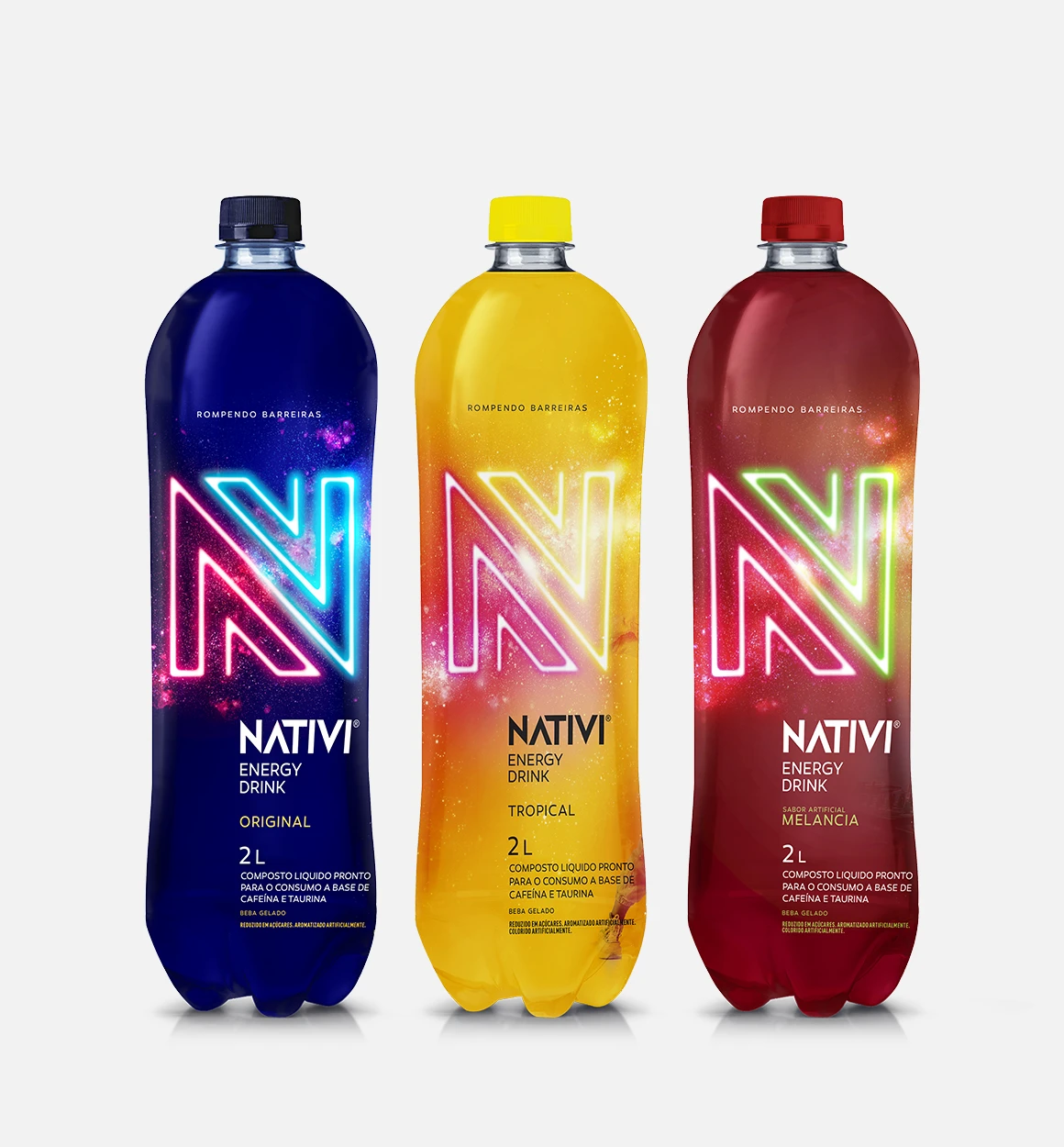 Design de meblagens Nativi bebida energética