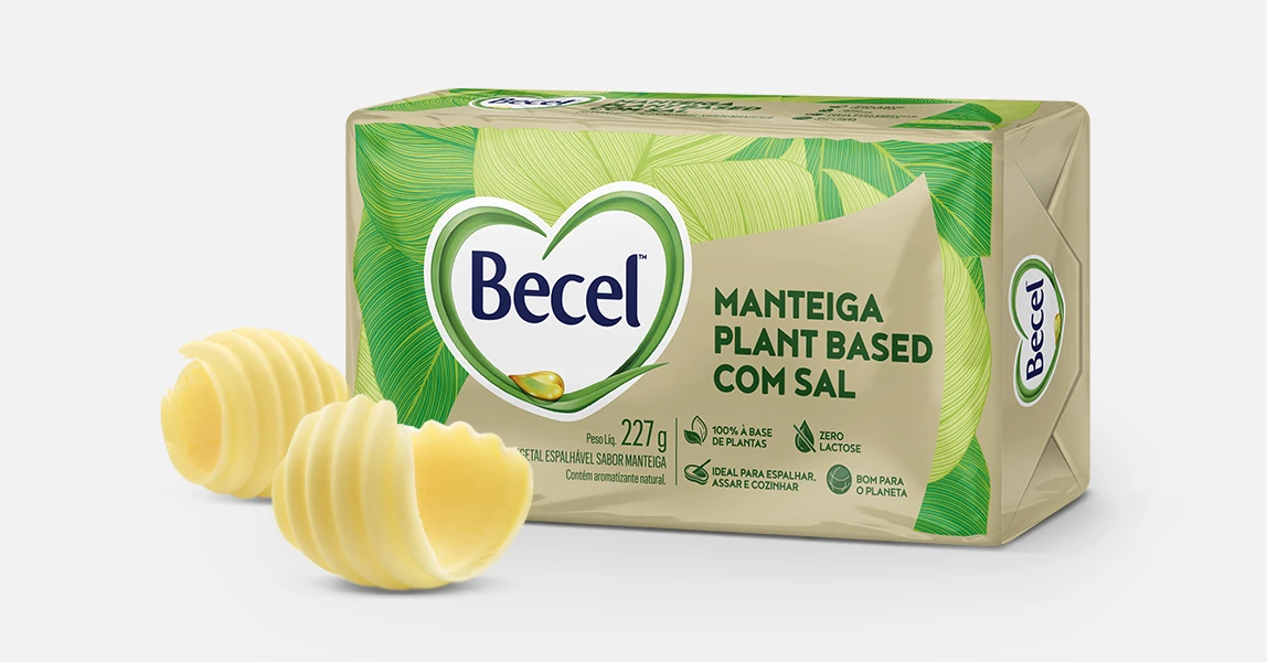 Design de embalagem Becel-Grid-Alimentos- Obah Design
